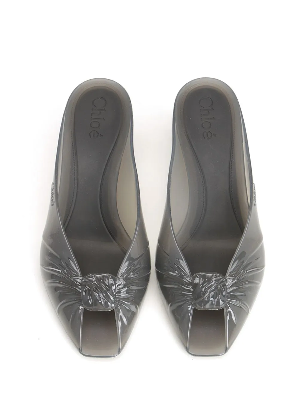 Chloé Jelly Mules Pumps Grey sold by Wanan Luxury product image thumbnail 5