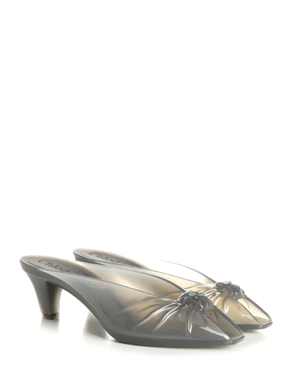 Chloé Jelly Mules Pumps Grey sold by Wanan Luxury product image thumbnail 2