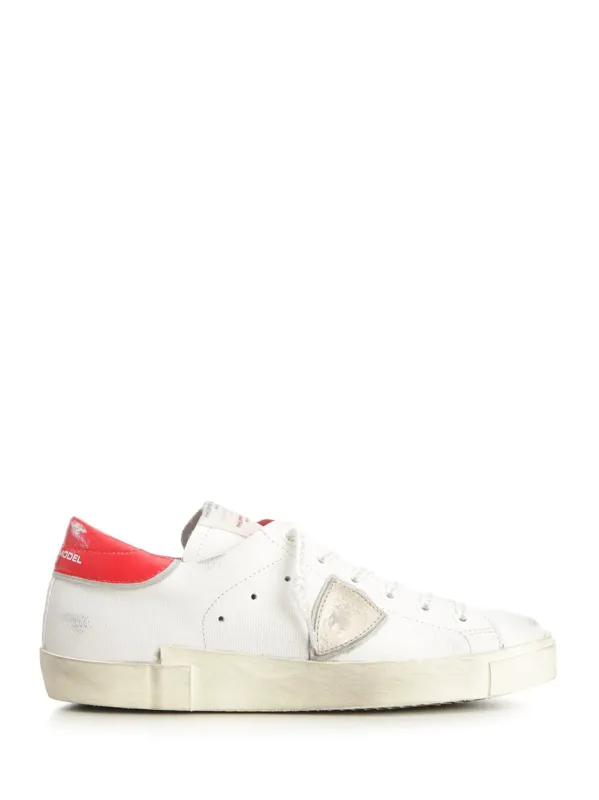 Prsx Low Man Sneakers White made by Philippe Model