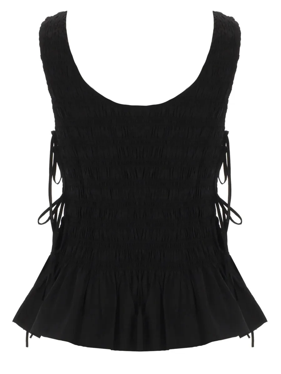 Top "Smock" Con Lacci sold by Wanan Luxury product image thumbnail 2