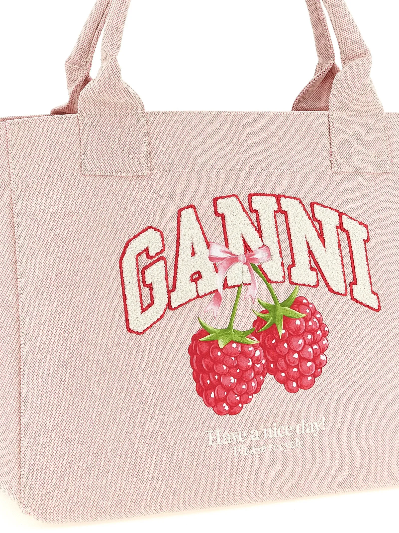 Raspberry Tote Bag Pink sold by Wanan Luxury product image thumbnail 3