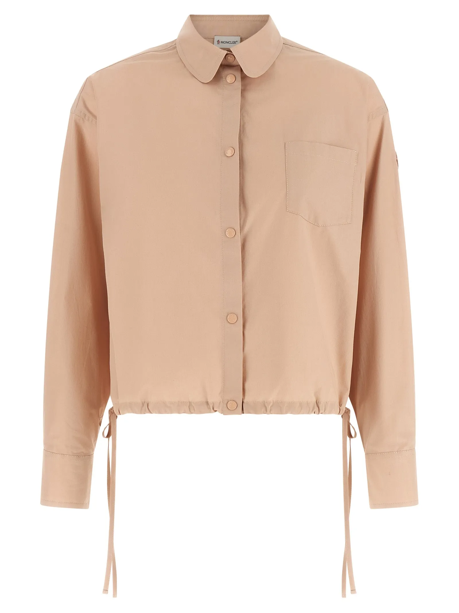 Cropped Shirt Shirt And Blouse Pink sold by Wanan Luxury