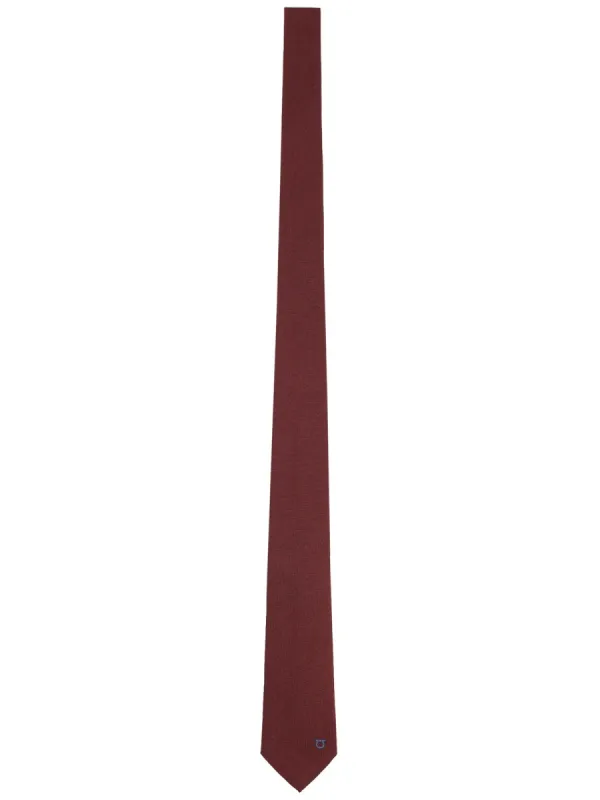 Cravatta In Seta made by Salvatore Ferragamo