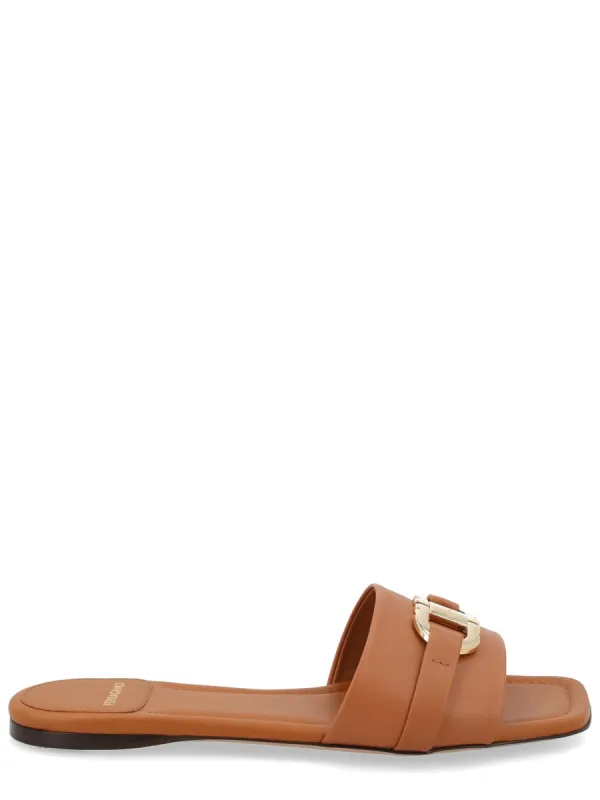 Slide "Gancini" made by Salvatore Ferragamo