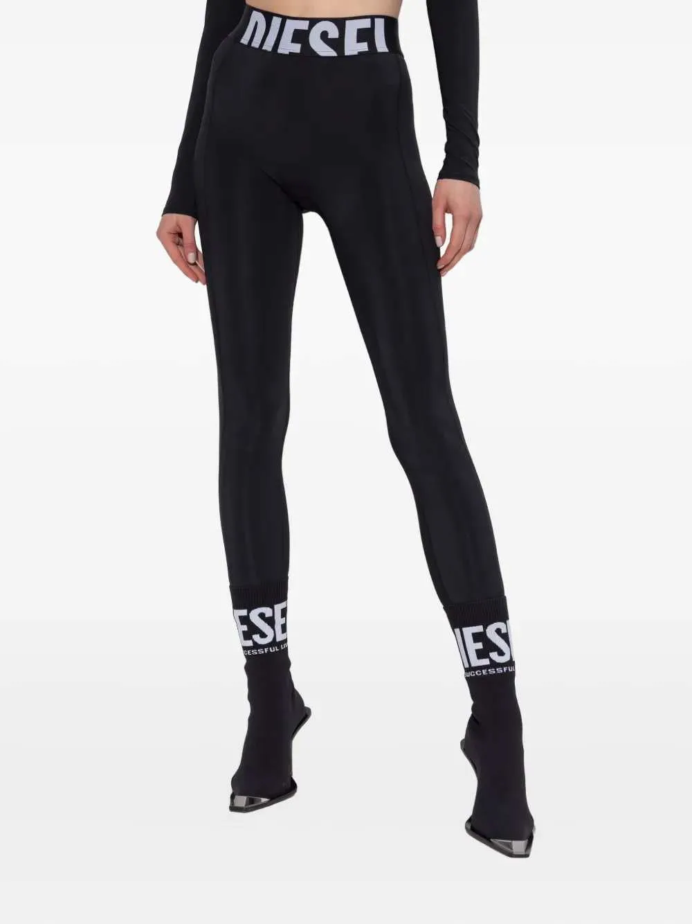 Adeline Leggings With Logo sold by Wanan Luxury product image thumbnail 3