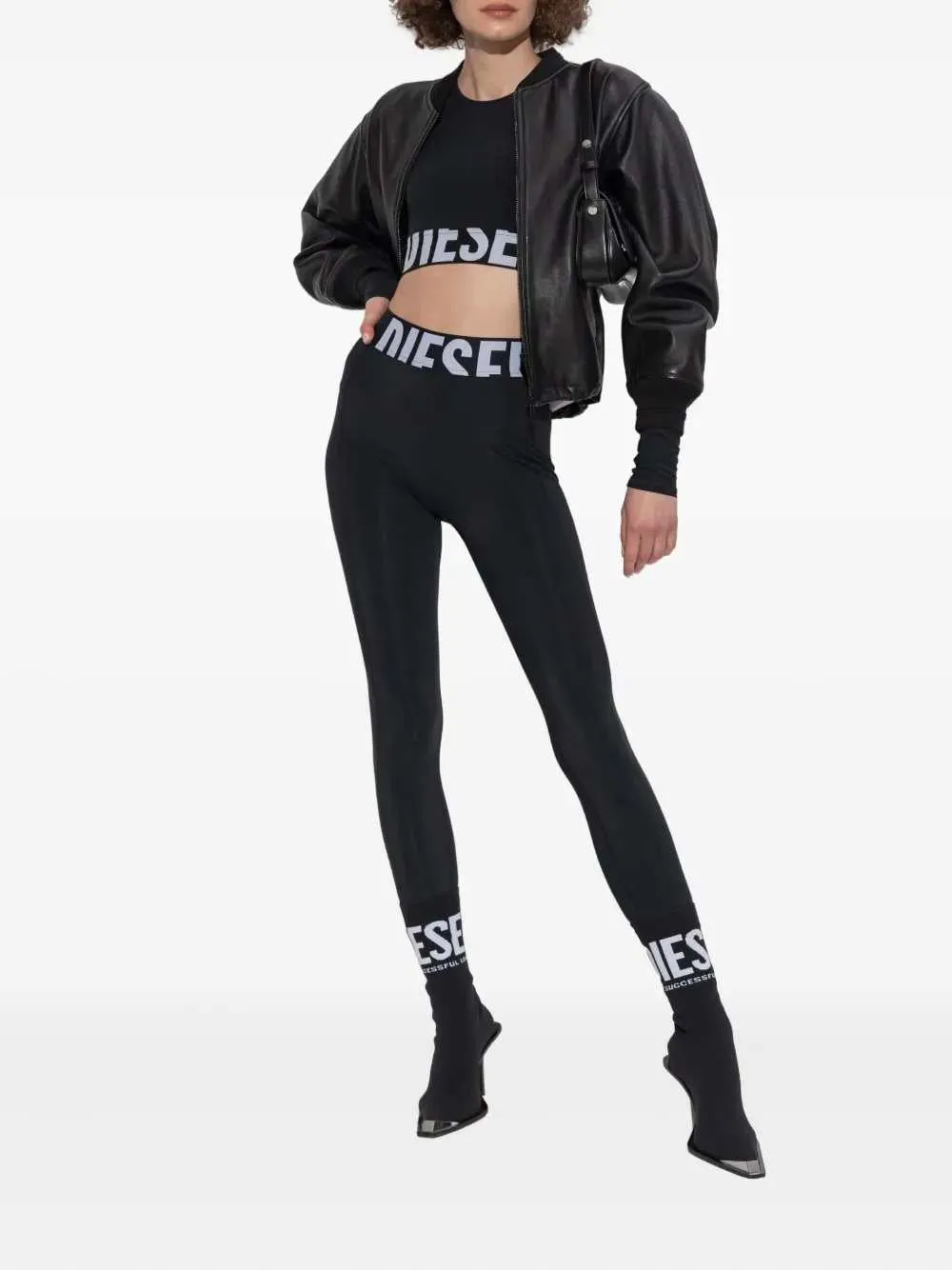 Adeline Leggings With Logo sold by Wanan Luxury product image thumbnail 2