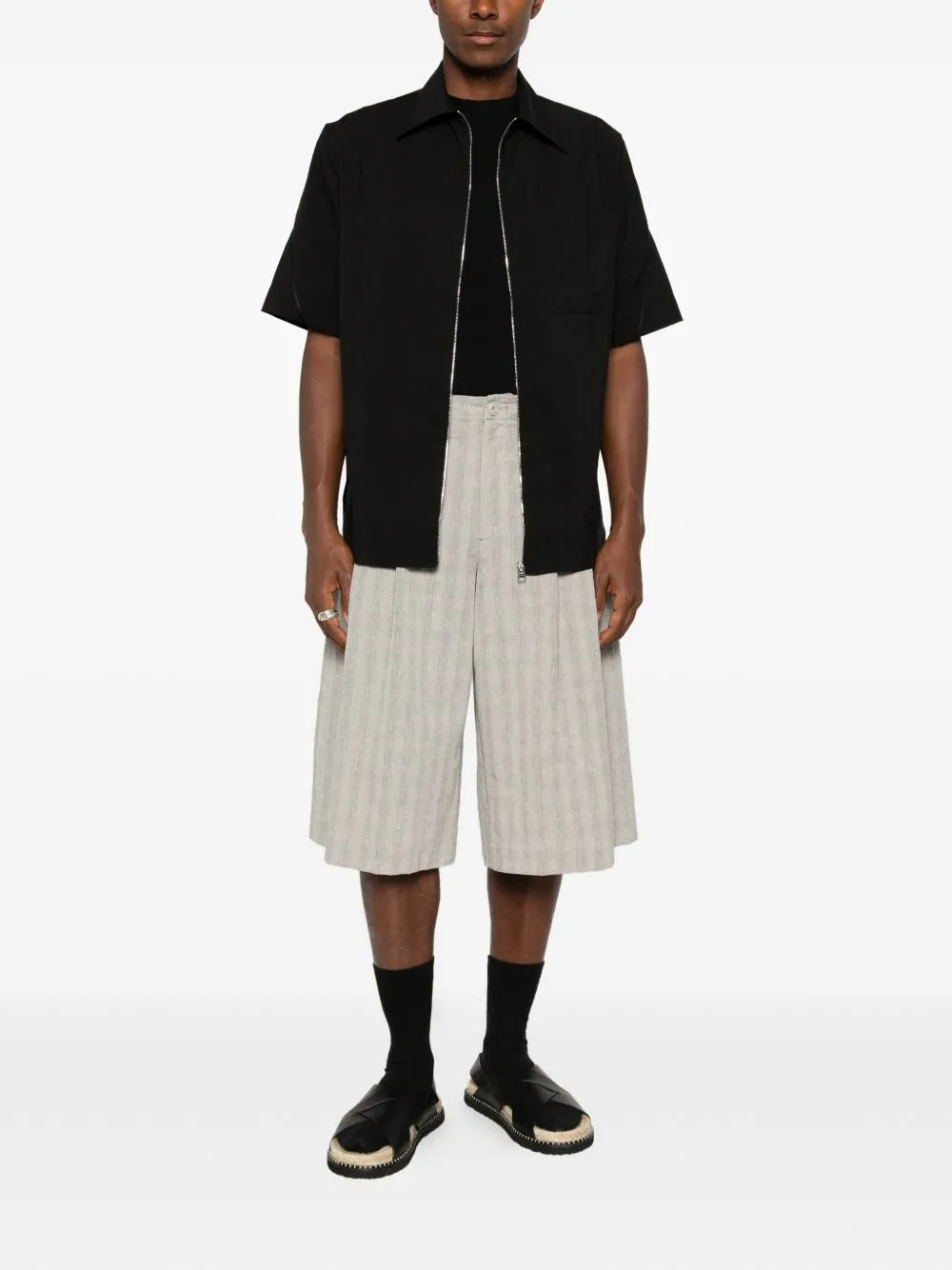 Zipped Shirt sold by Wanan Luxury product image thumbnail 5