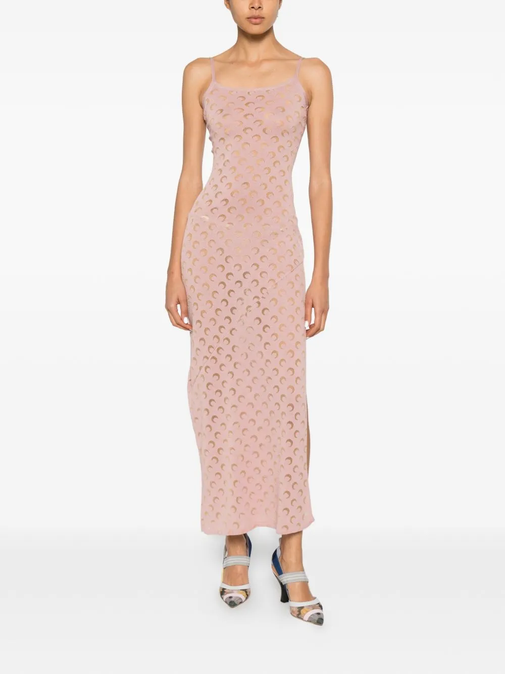 Moon Devore Long Dress sold by Wanan Luxury product image thumbnail 2