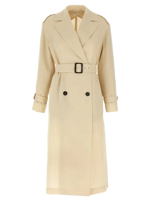 Vieste Coats And Trench Coats Beige made by MaxMara