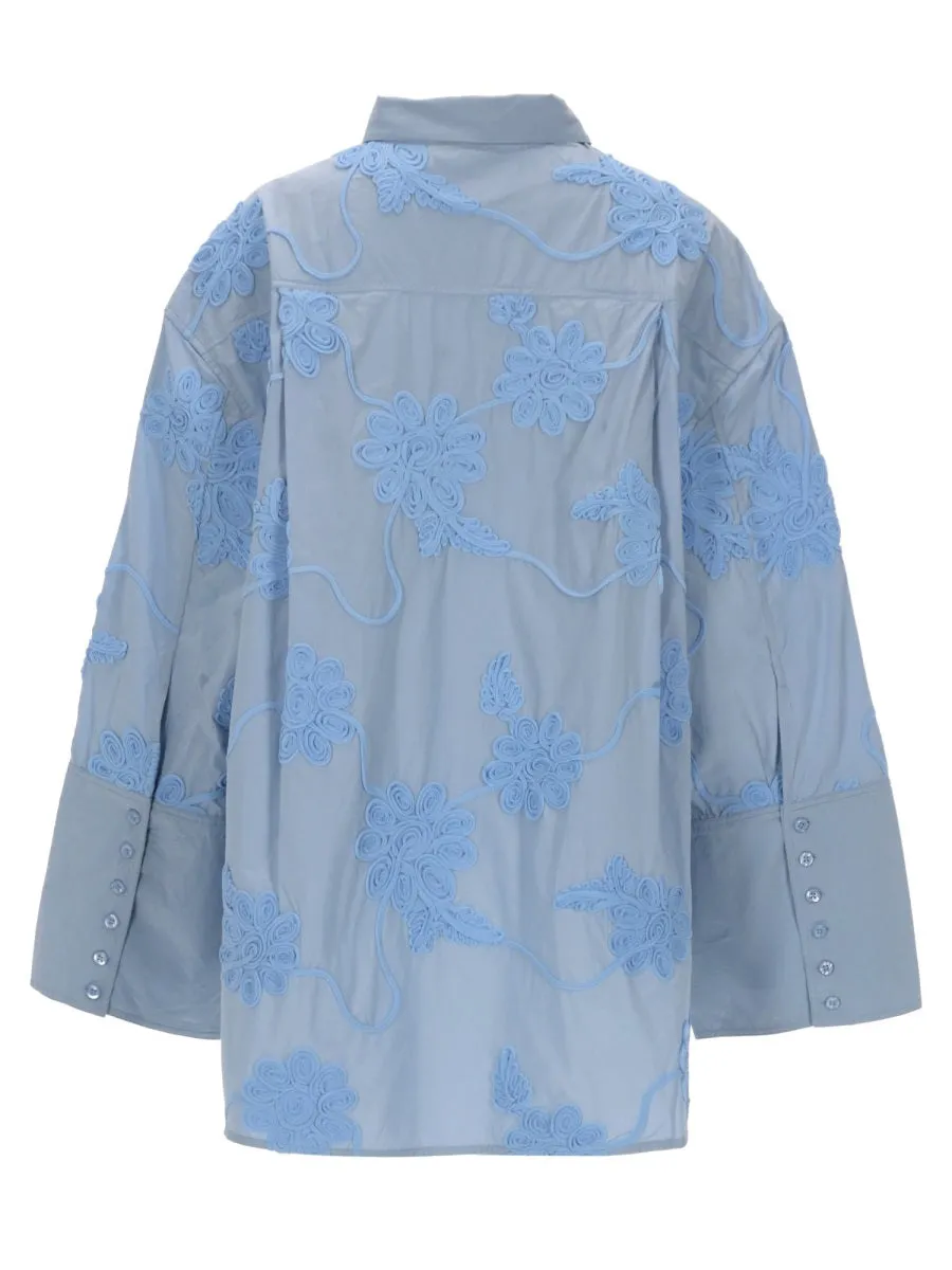 Camicia Oversize Con Dettoglio Floreale sold by Wanan Luxury product image thumbnail 2