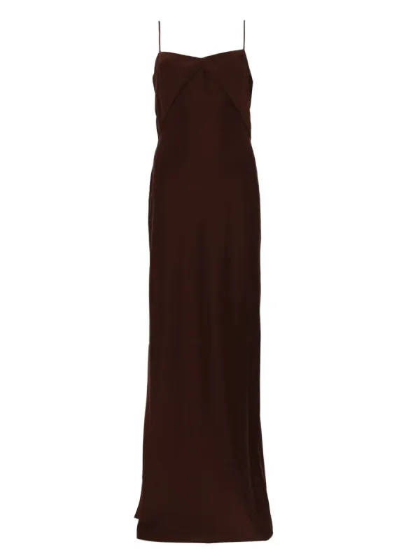 Abito Lungo In Satin made by ROTATE Birger Christensen
