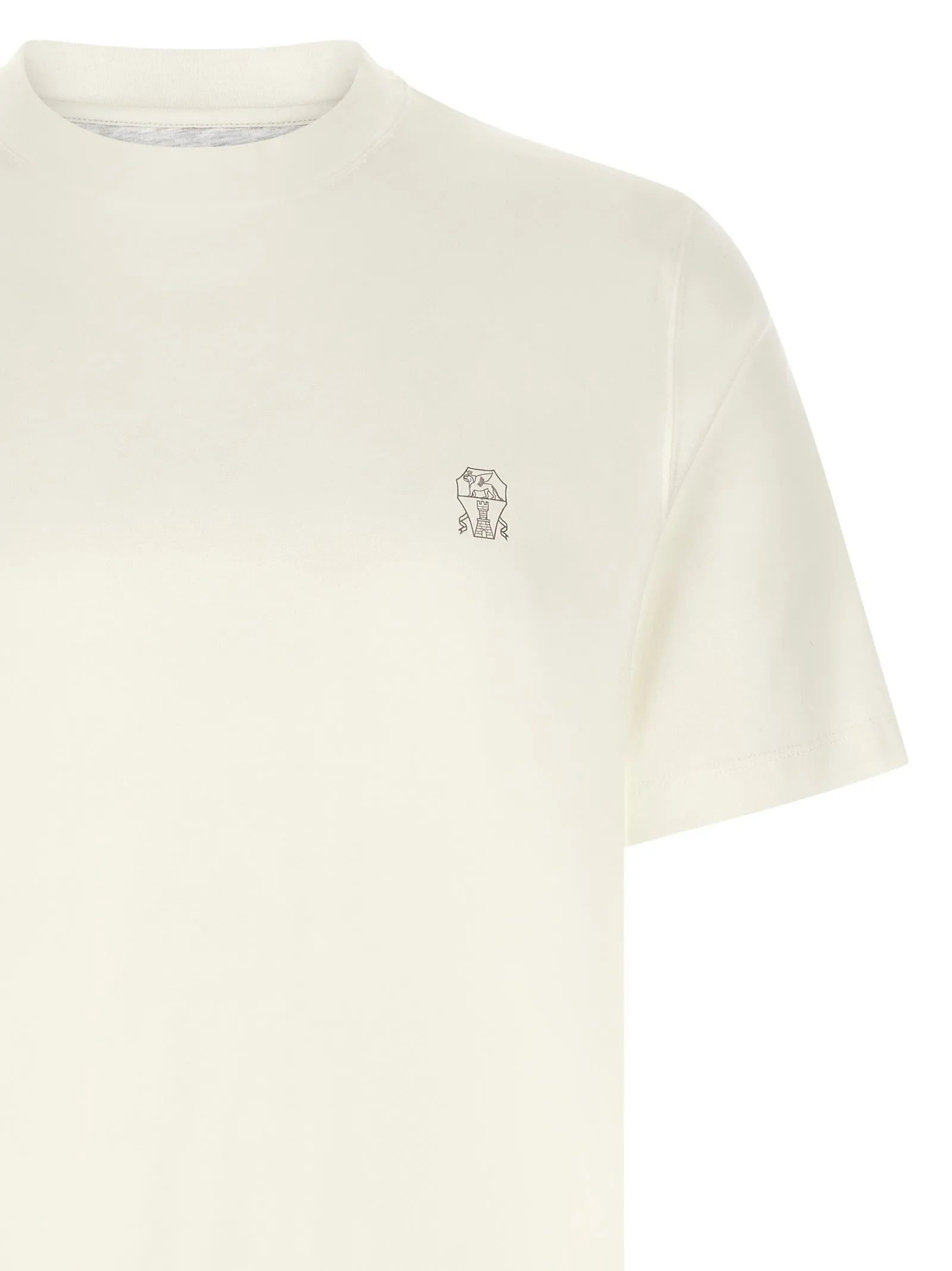 Logo Print T-Shirt White sold by Wanan Luxury product image thumbnail 3