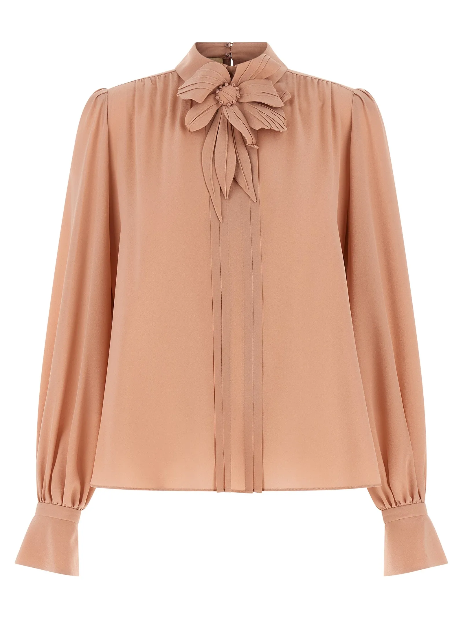 Valentino Garavani CrêPe Top Tops Pink sold by Wanan Luxury