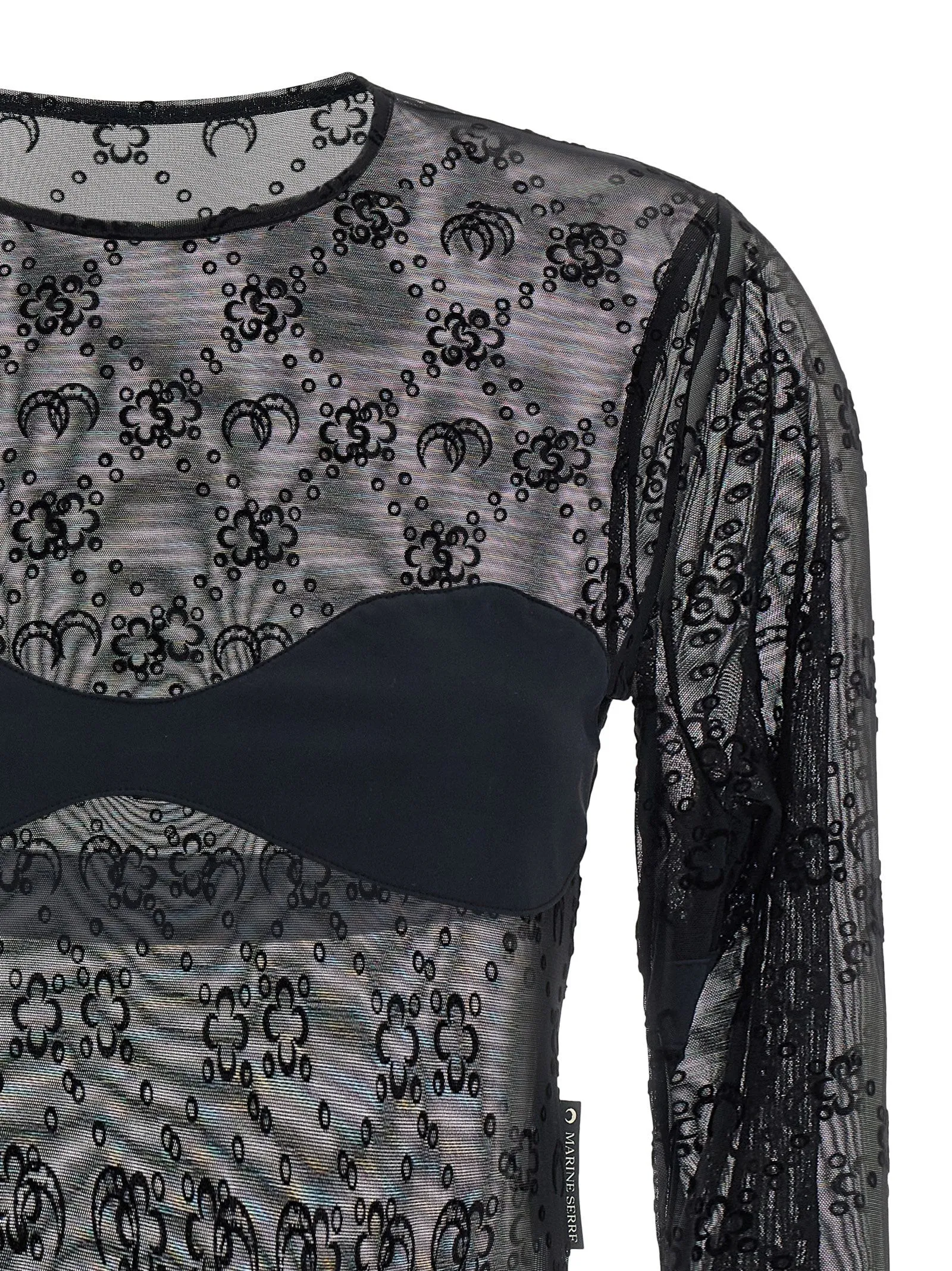 Moonogram Tops Black sold by Wanan Luxury product image thumbnail 3