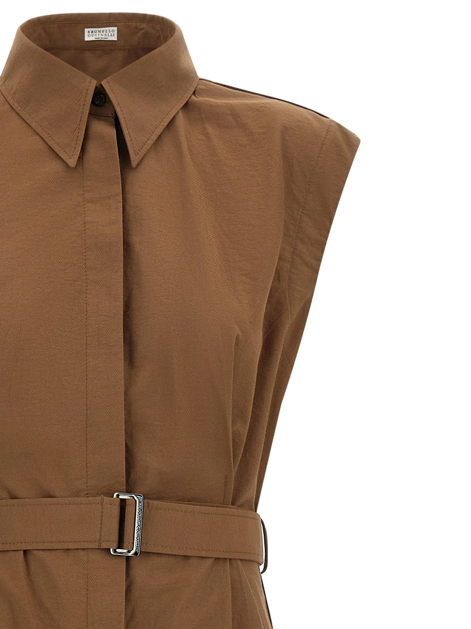 Chemisier Dress Dresses Brown sold by Wanan Luxury product image thumbnail 3