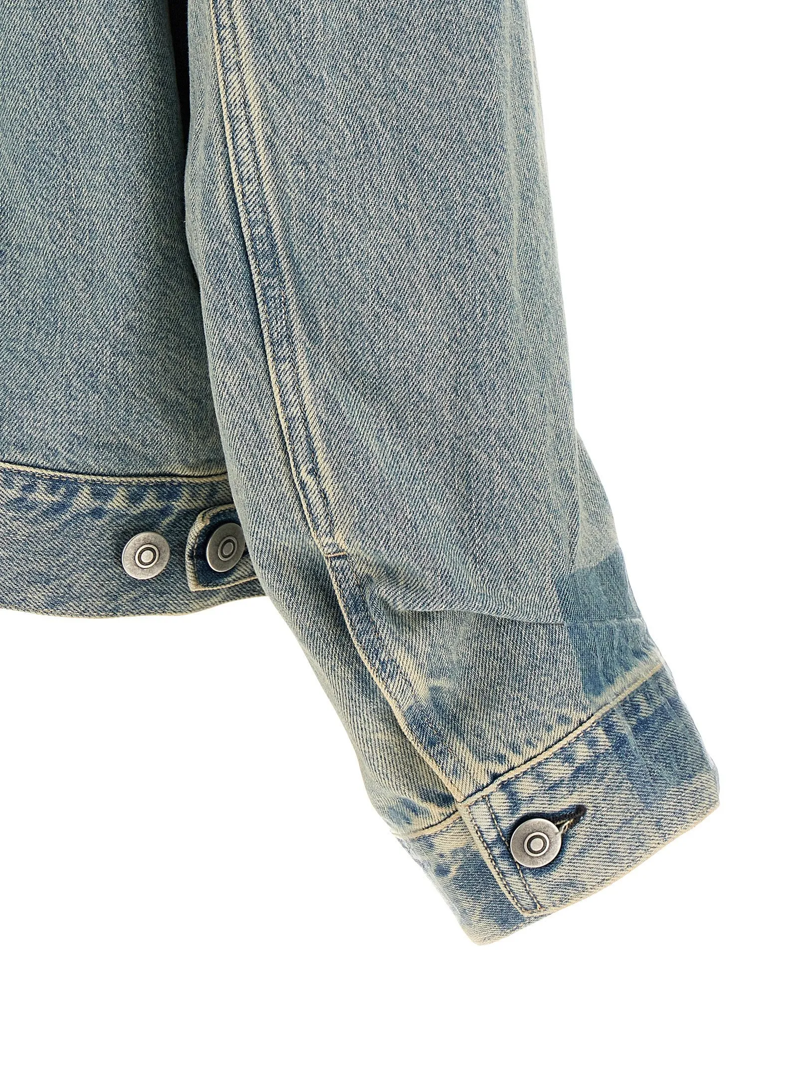 Taped Puffer Jackets Blue sold by Wanan Luxury product image thumbnail 4