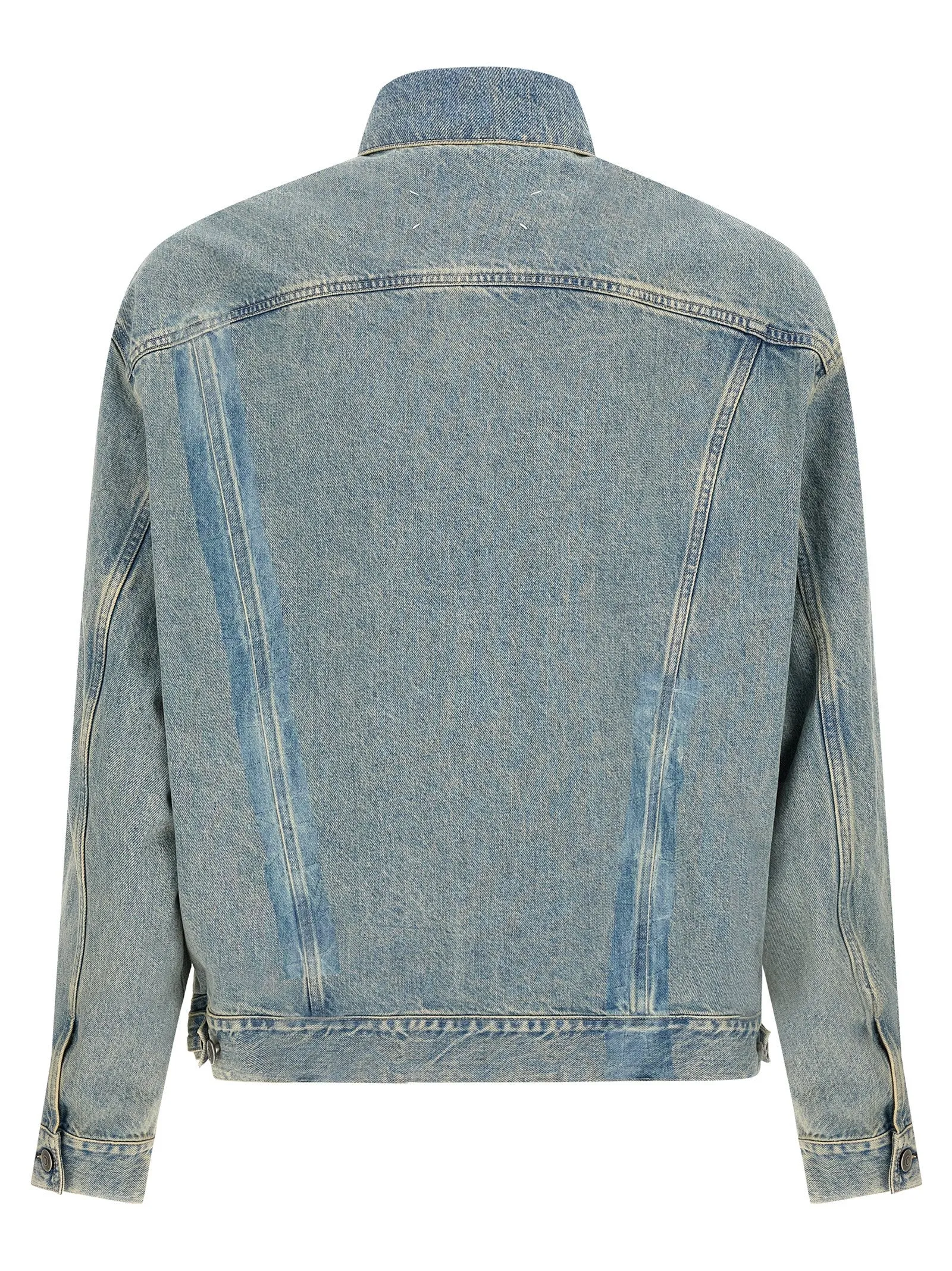 Taped Puffer Jackets Blue sold by Wanan Luxury product image thumbnail 2