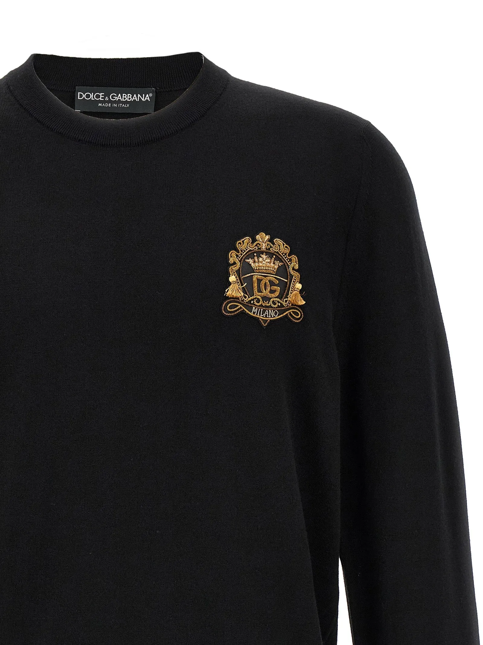 Coat Of Arms Sweater Sweaters And Cardigans Black sold by Wanan Luxury product image thumbnail 3