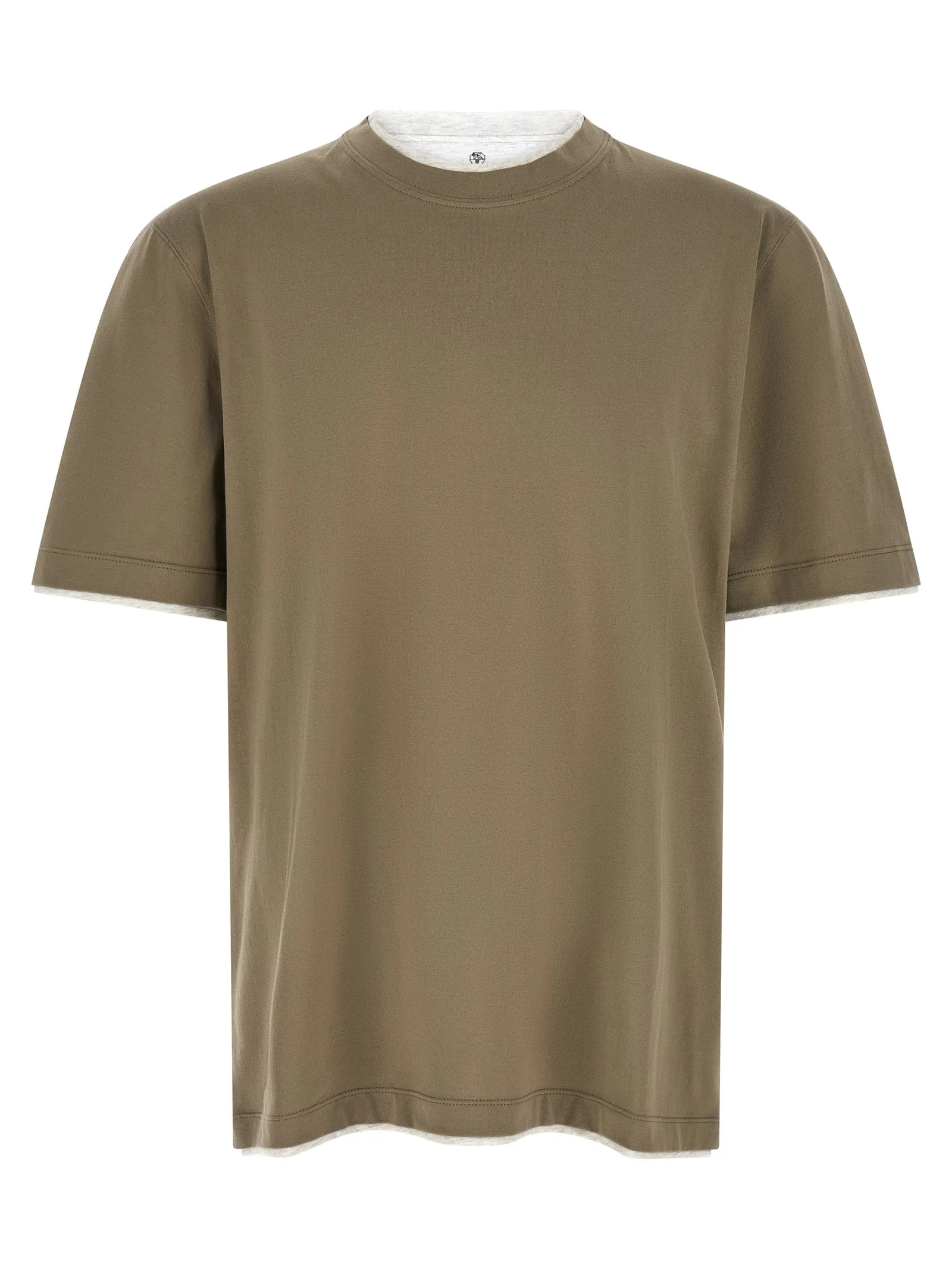 Double Layer T-Shirt Green sold by Wanan Luxury