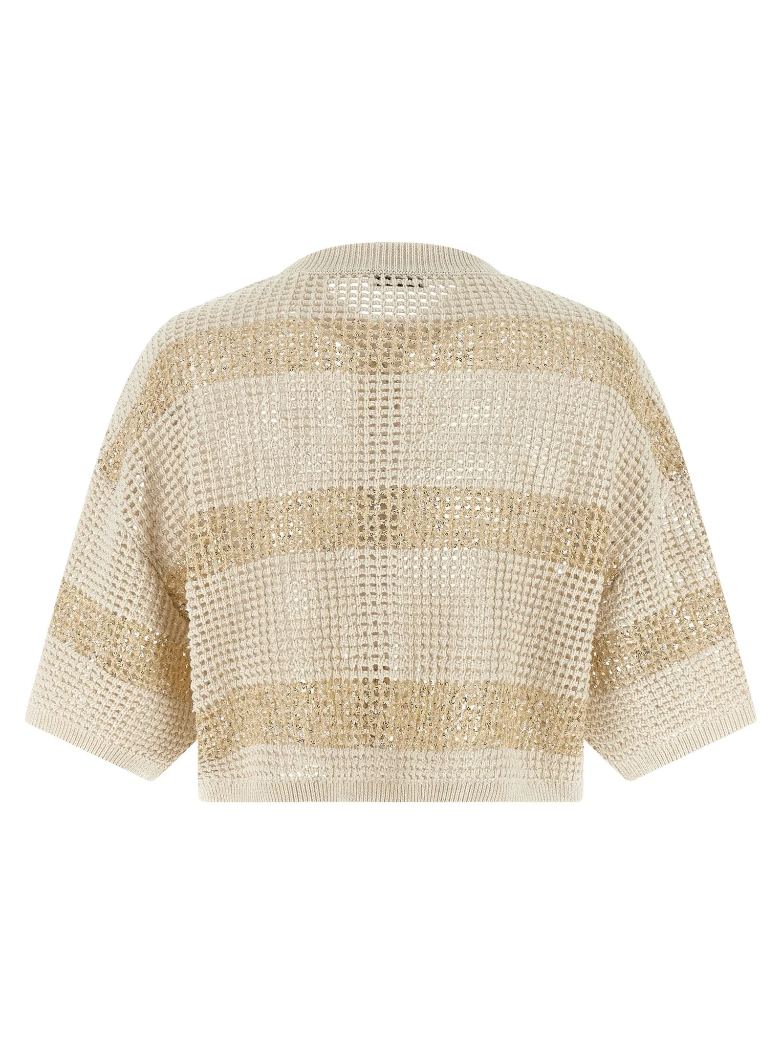 Crop Sweaters And Cardigans Beige sold by Wanan Luxury product image thumbnail 2