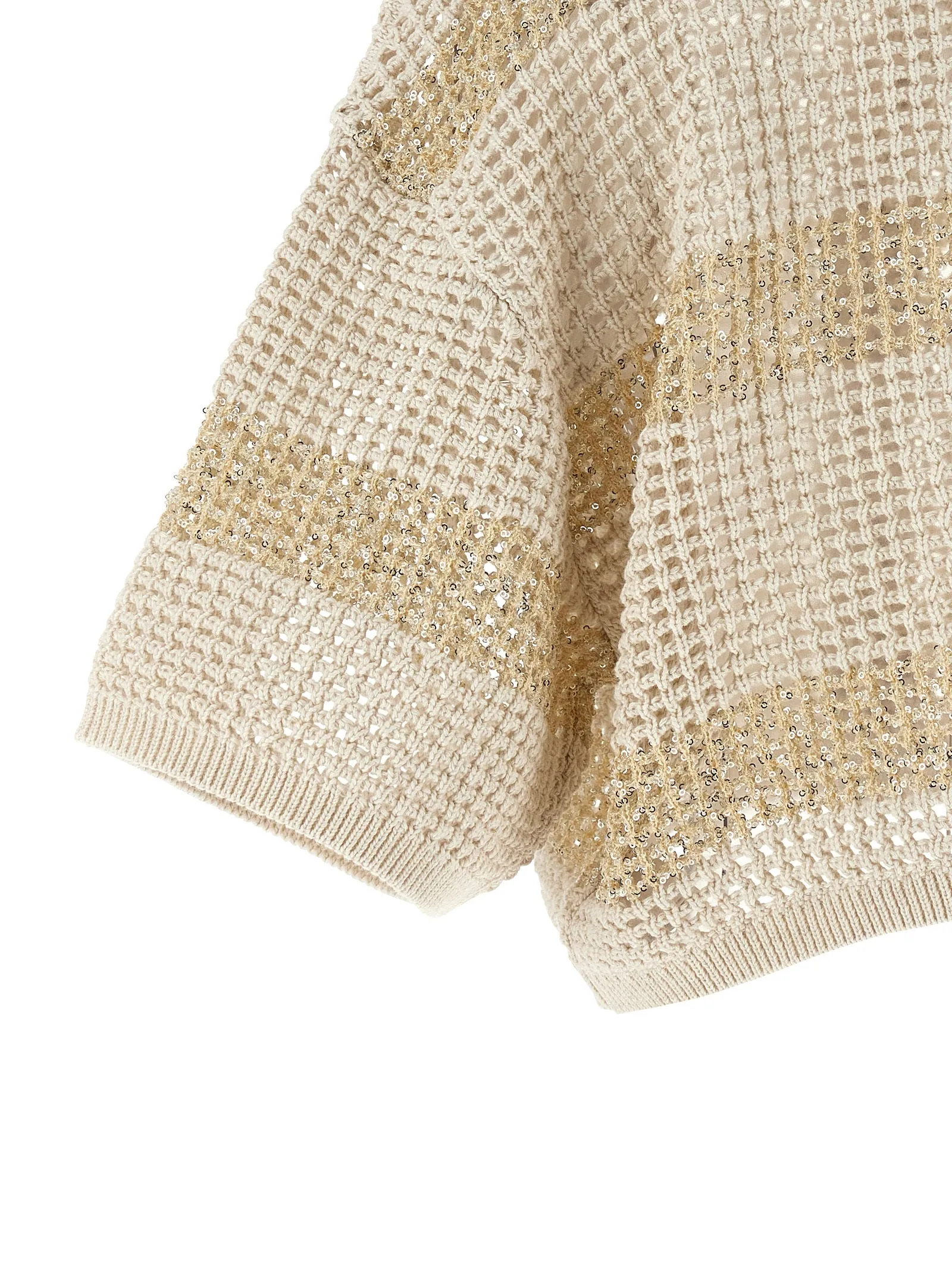Crop Sweaters And Cardigans Beige sold by Wanan Luxury product image thumbnail 4