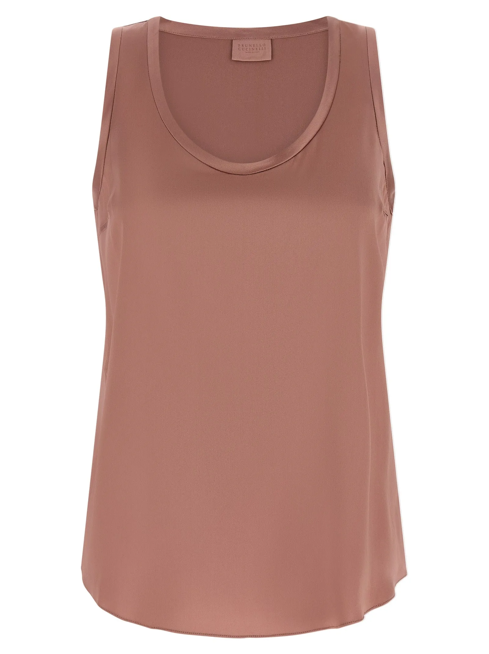 Satin Top Tops Pink sold by Wanan Luxury