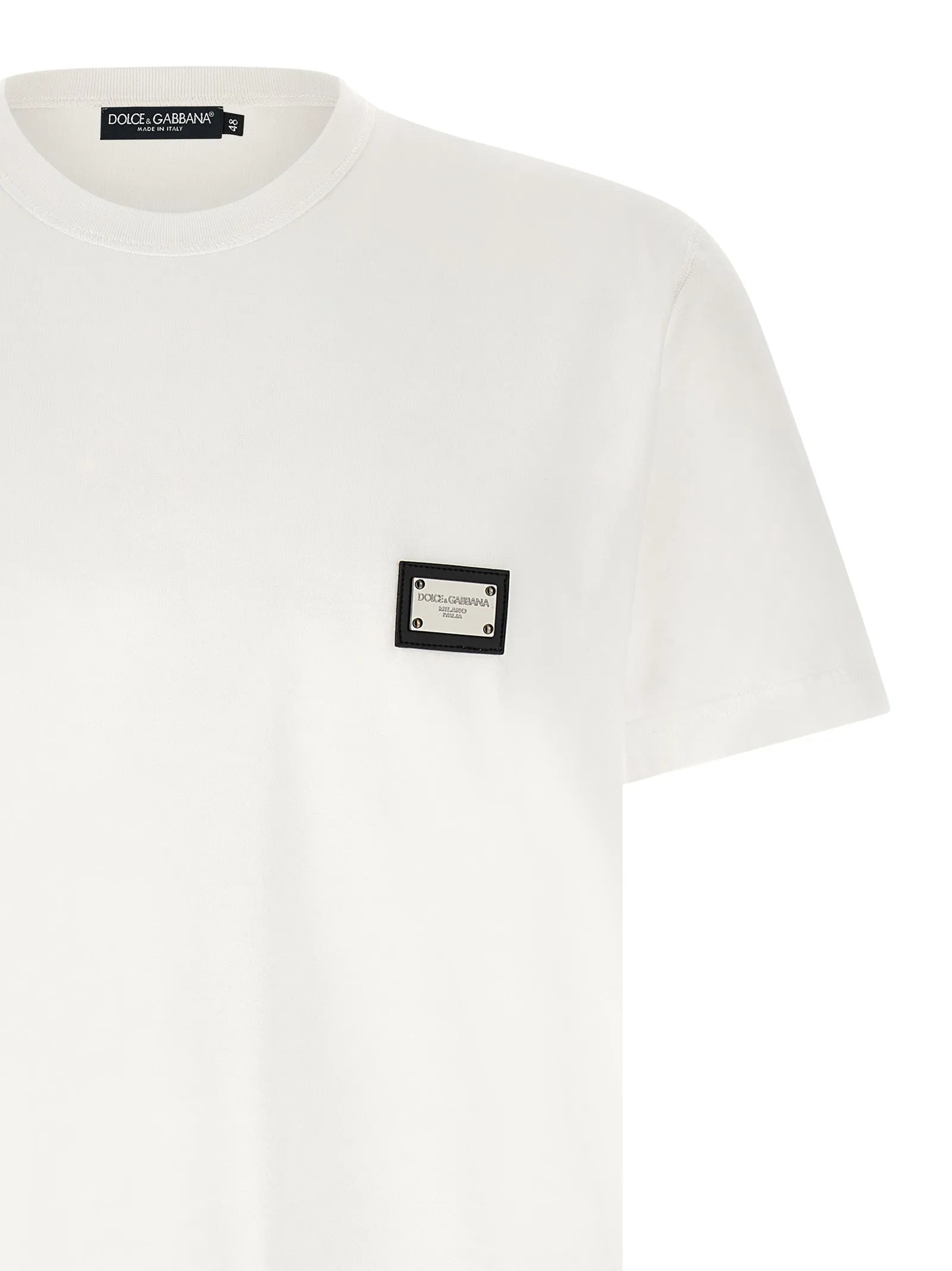 Logo Plate T-Shirt White sold by Wanan Luxury product image thumbnail 3