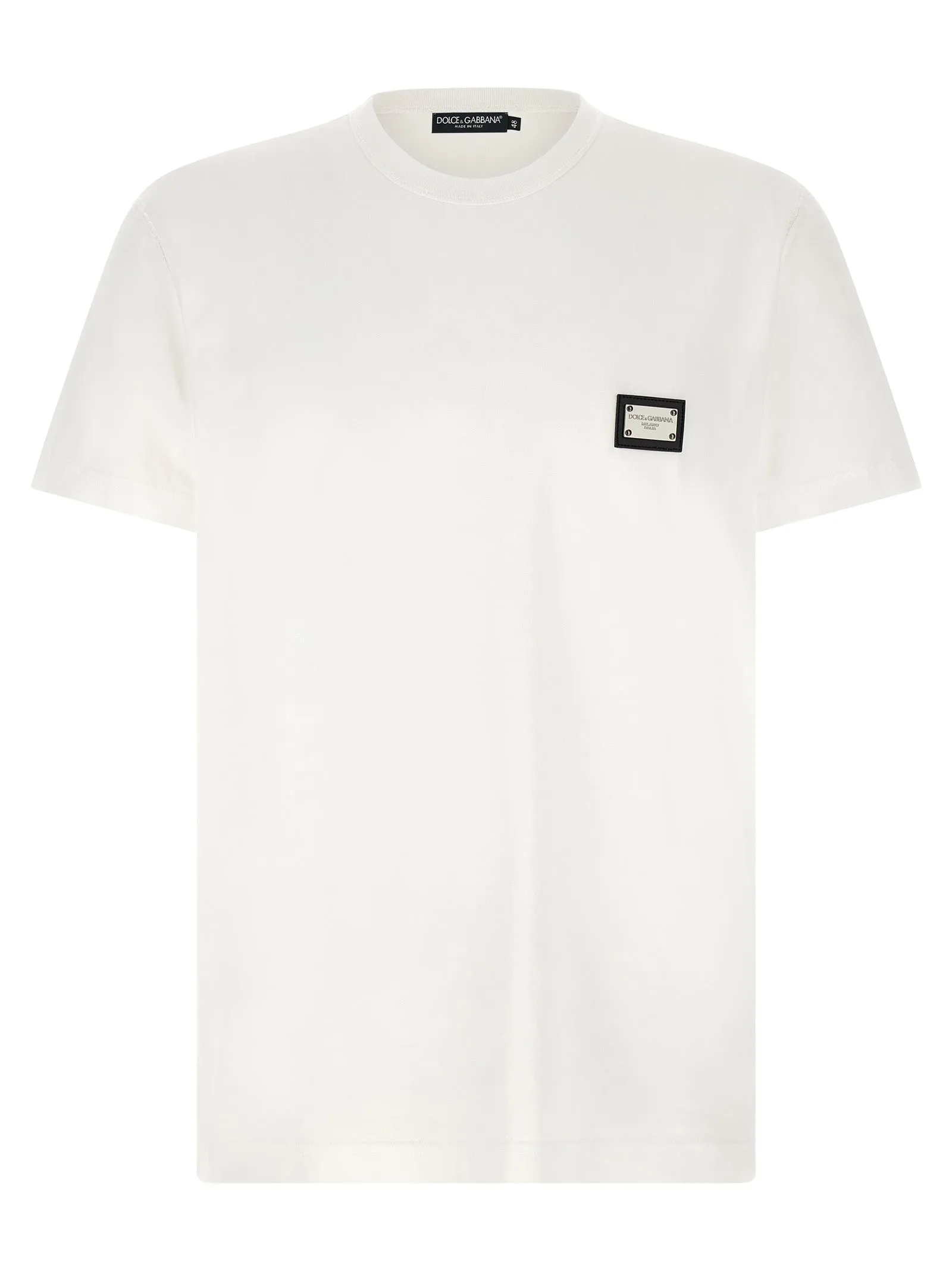 Logo Plate T-Shirt White sold by Wanan Luxury