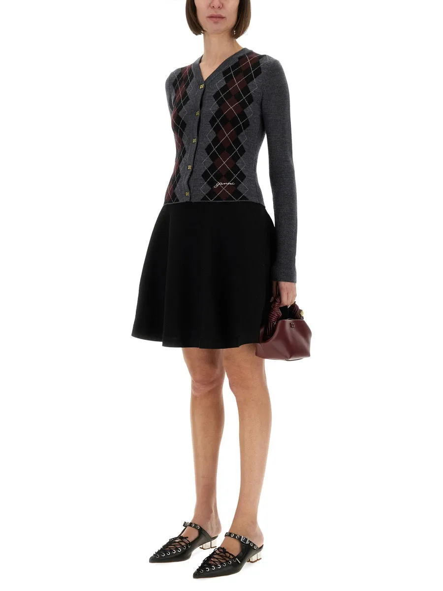 Cardigan In Lana Jacquard sold by Wanan Luxury product image thumbnail 2