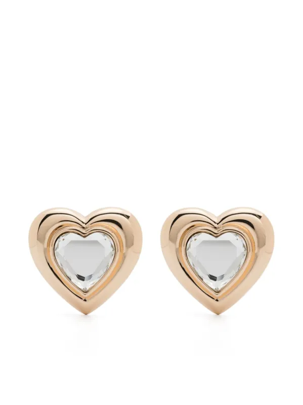 Earrings With Crystals made by Self-Portrait