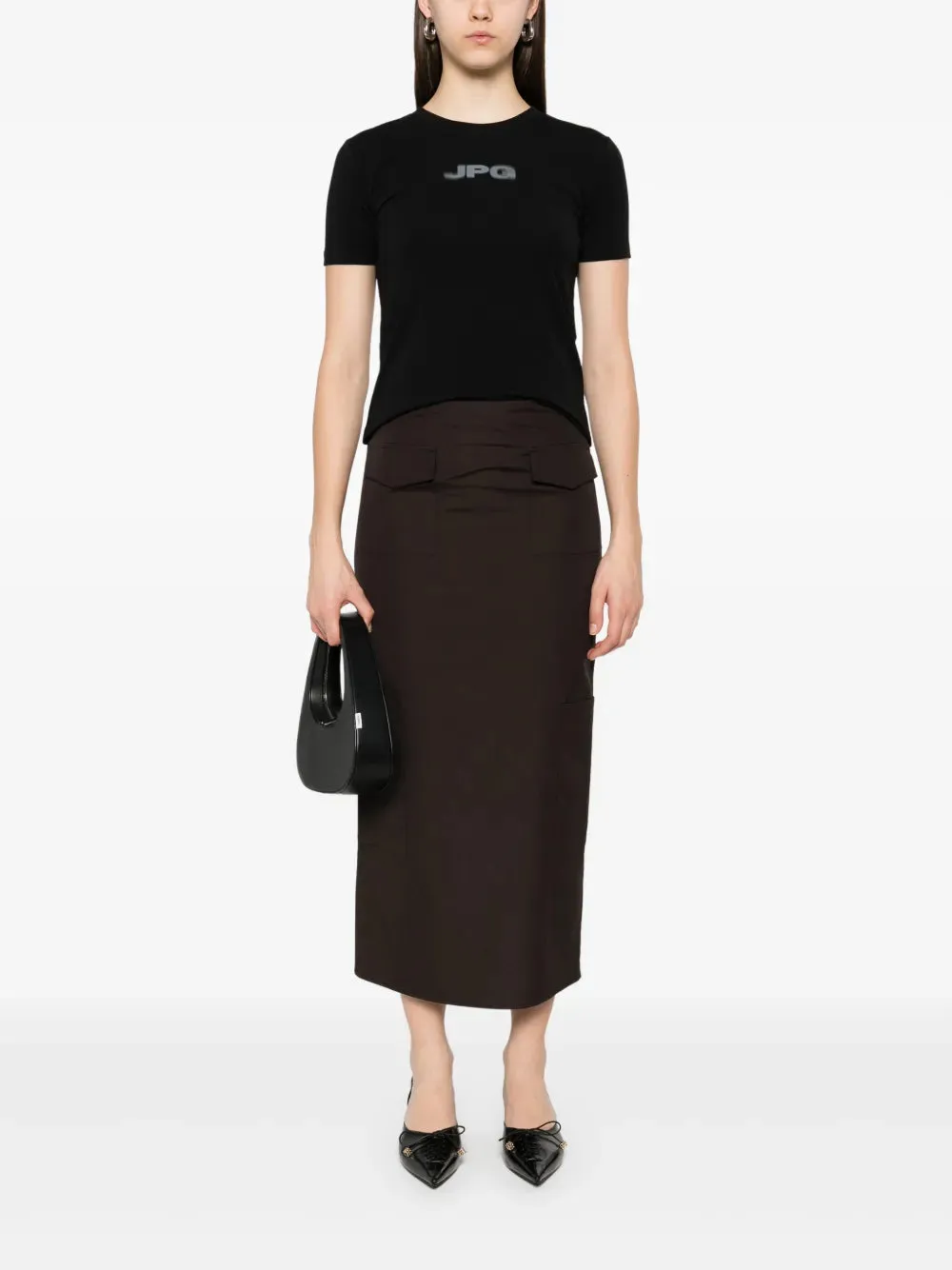 Stretch Cotton T-Shirt sold by Wanan Luxury product image thumbnail 2