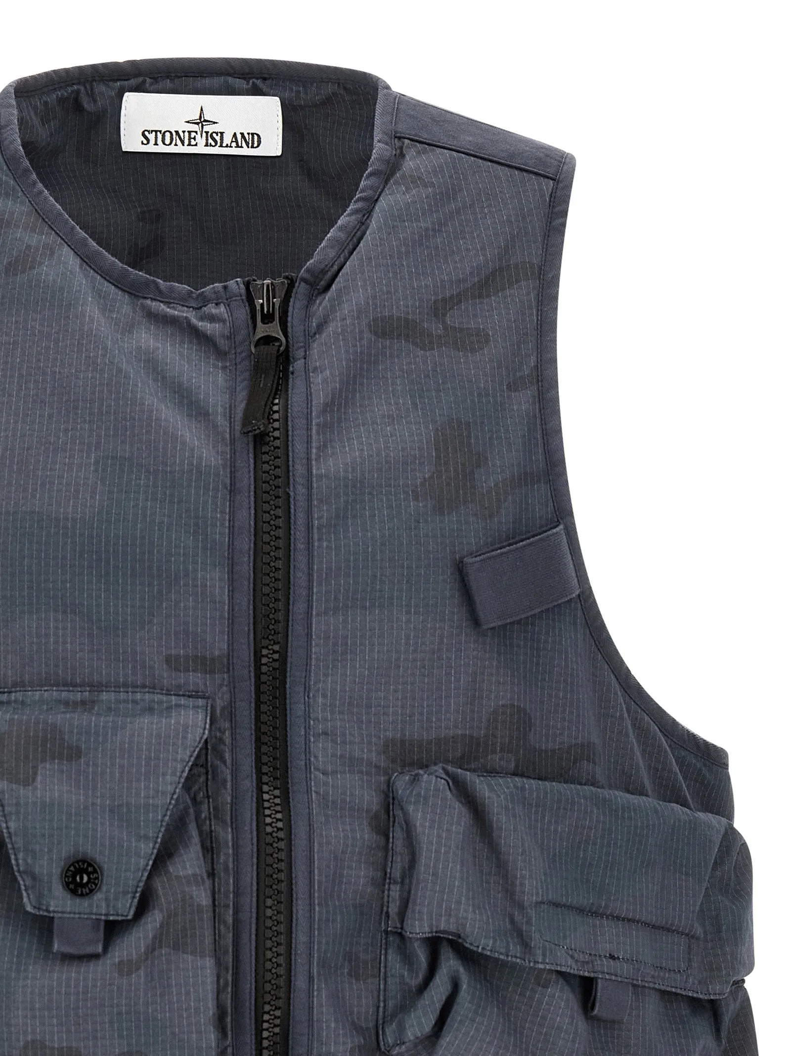 Camouflage Vest Gilet Blue sold by Wanan Luxury product image thumbnail 3