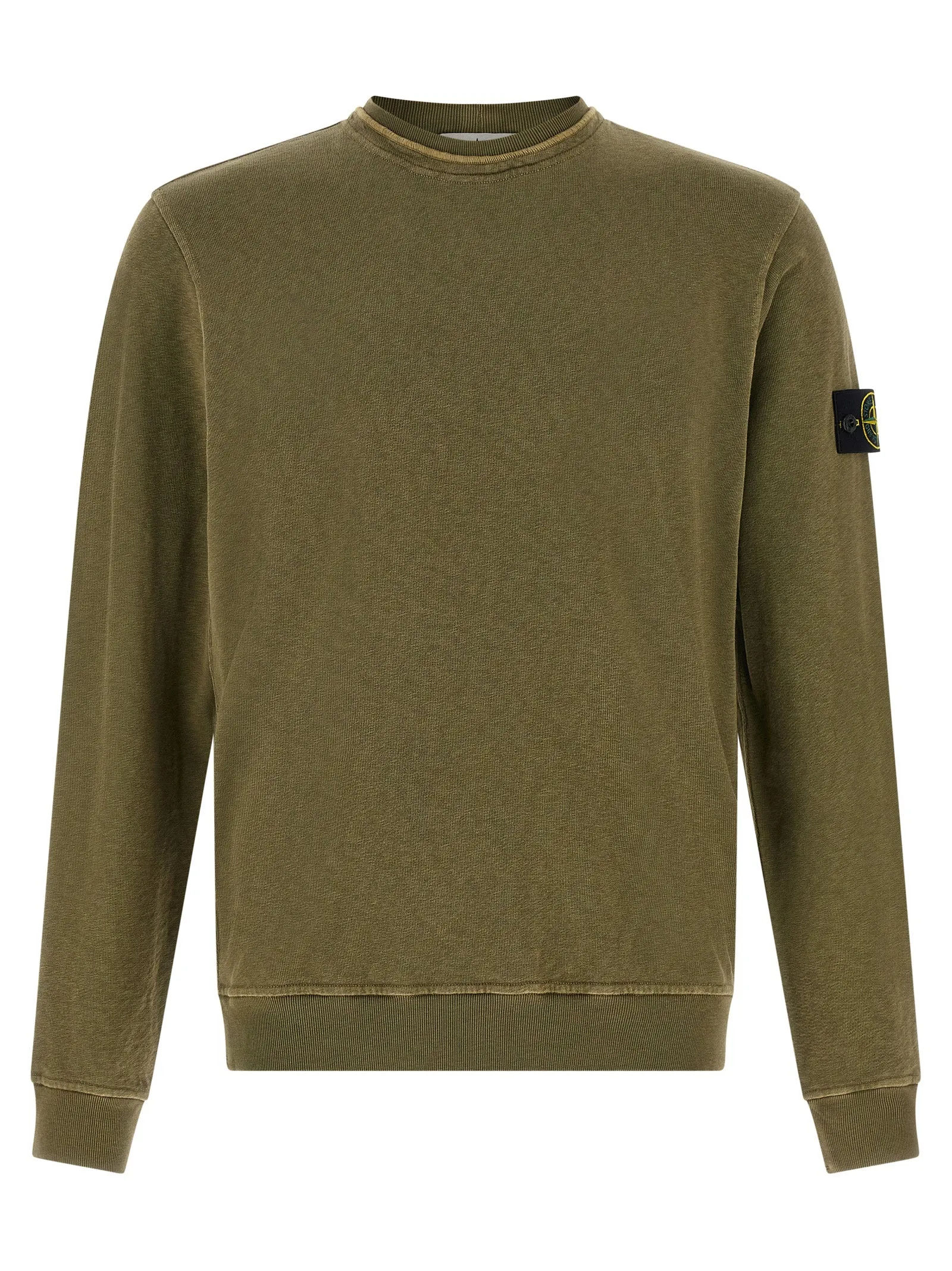 Brushed Cotton Sweatshirt Green sold by Wanan Luxury