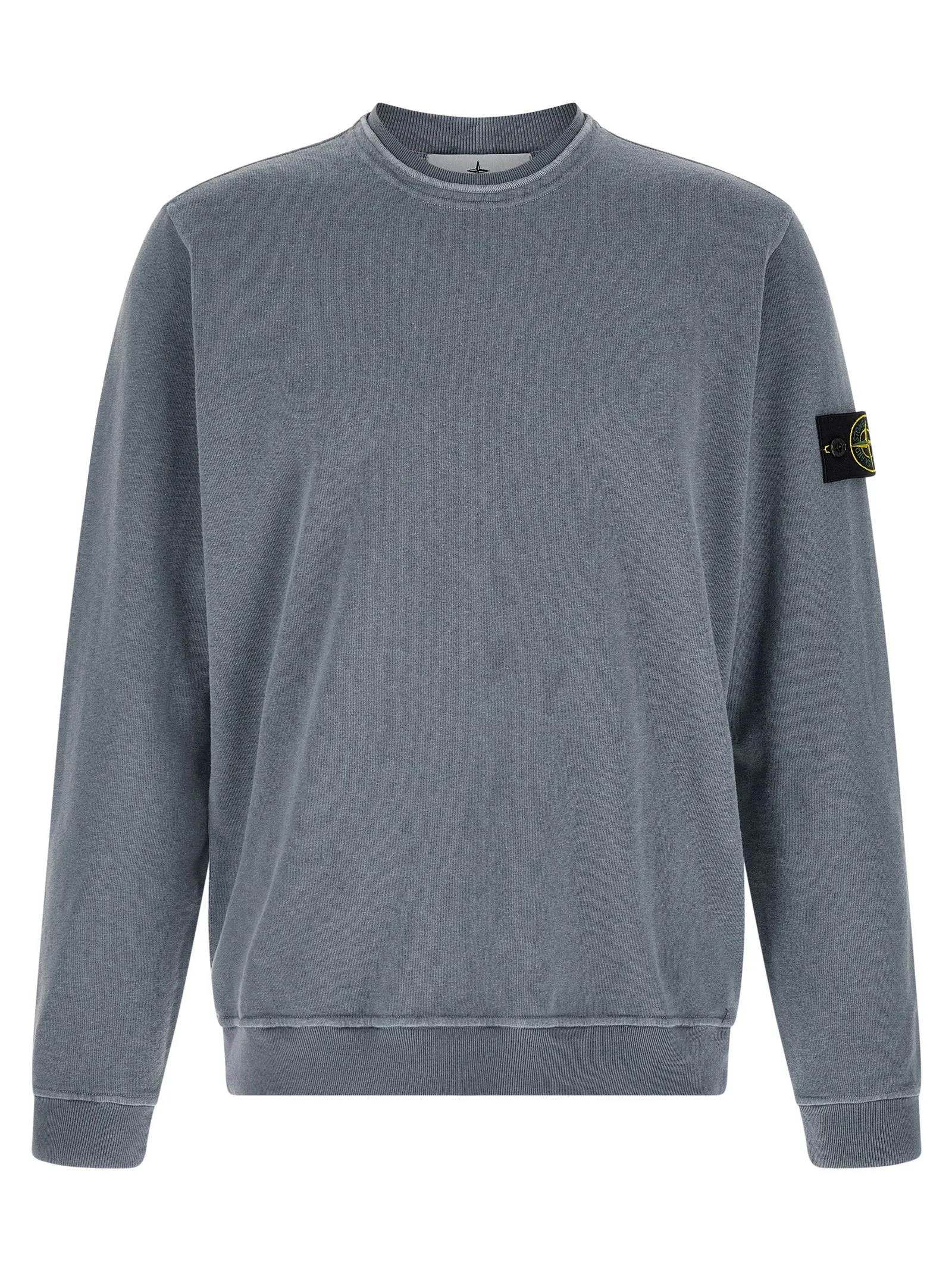 Brushed Cotton Sweatshirt Blue sold by Wanan Luxury