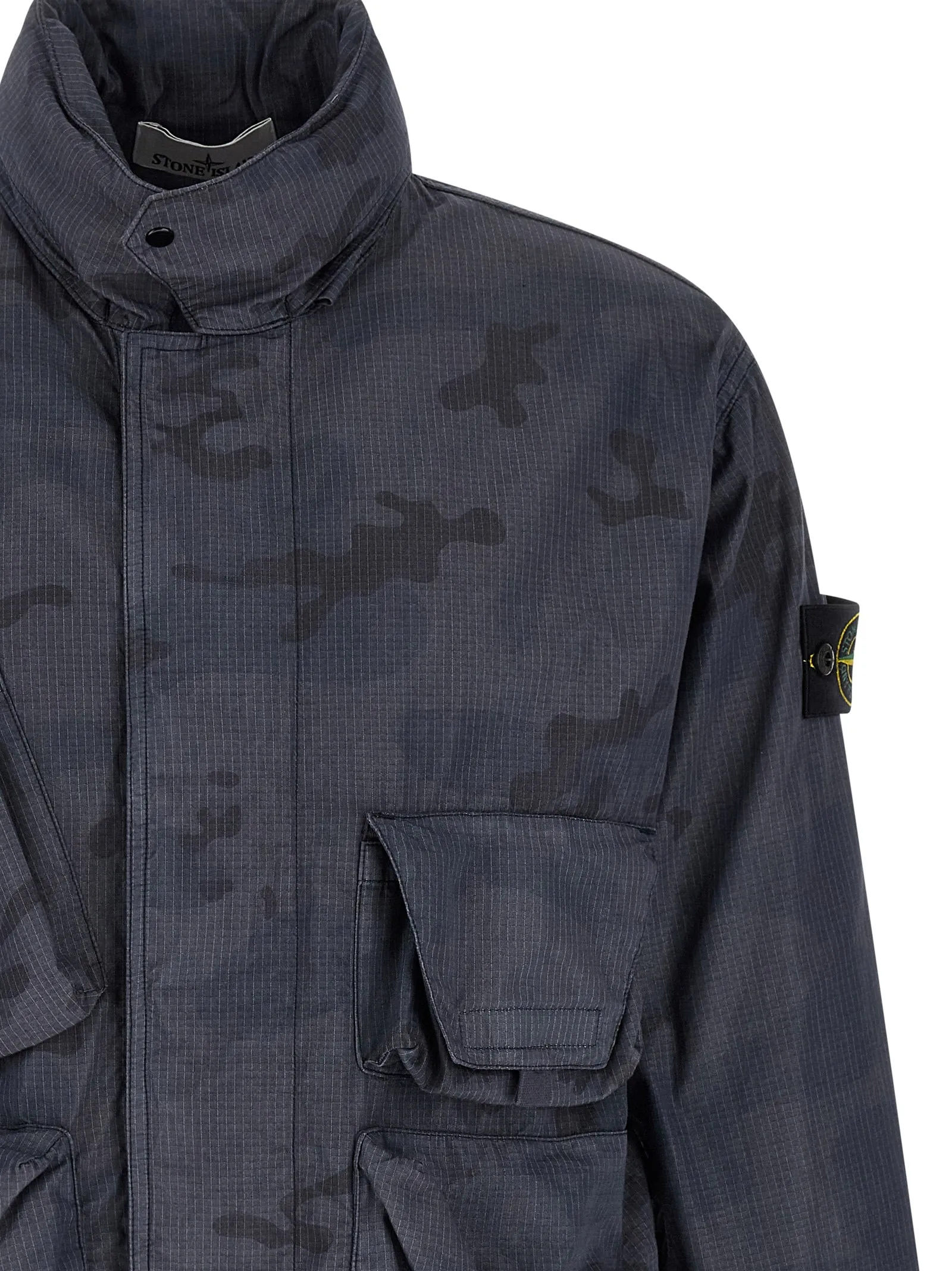 Camouflage Jacket Puffer Jackets Blue sold by Wanan Luxury product image thumbnail 3