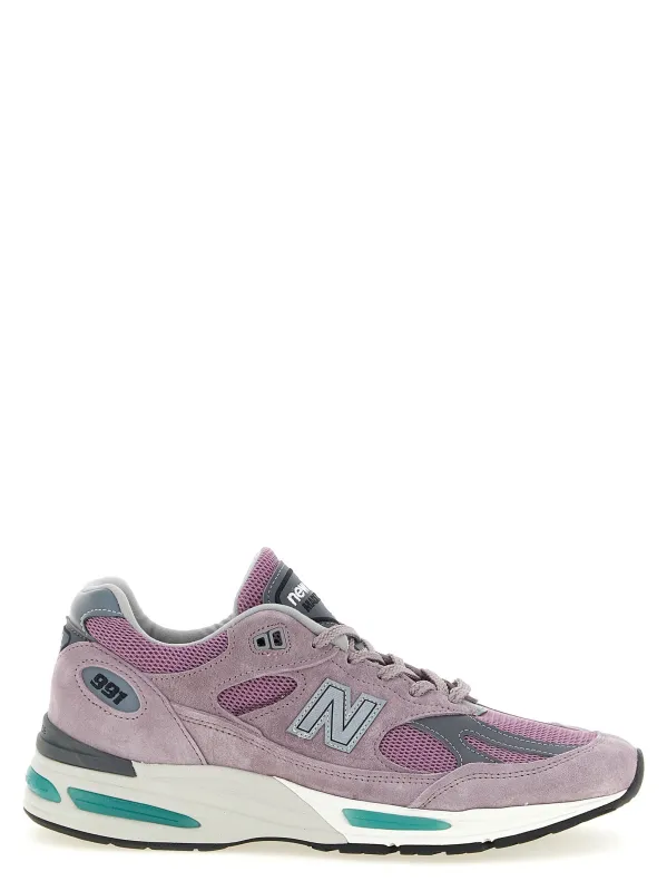 Made In Uk 991v2 Sneakers Purple made by New Balance