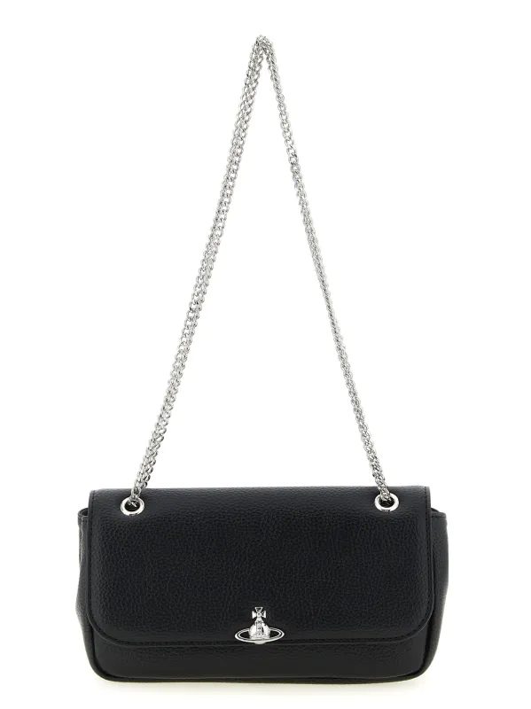 Orb Crossbody Bags Black made by Vivienne Westwood