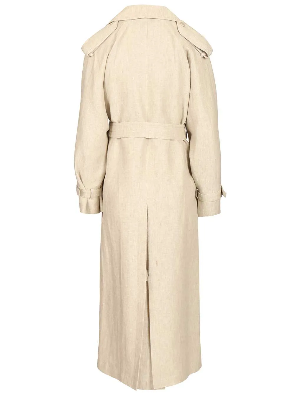 Trench Double Breasted Coat Coats White sold by Wanan Luxury product image thumbnail 2