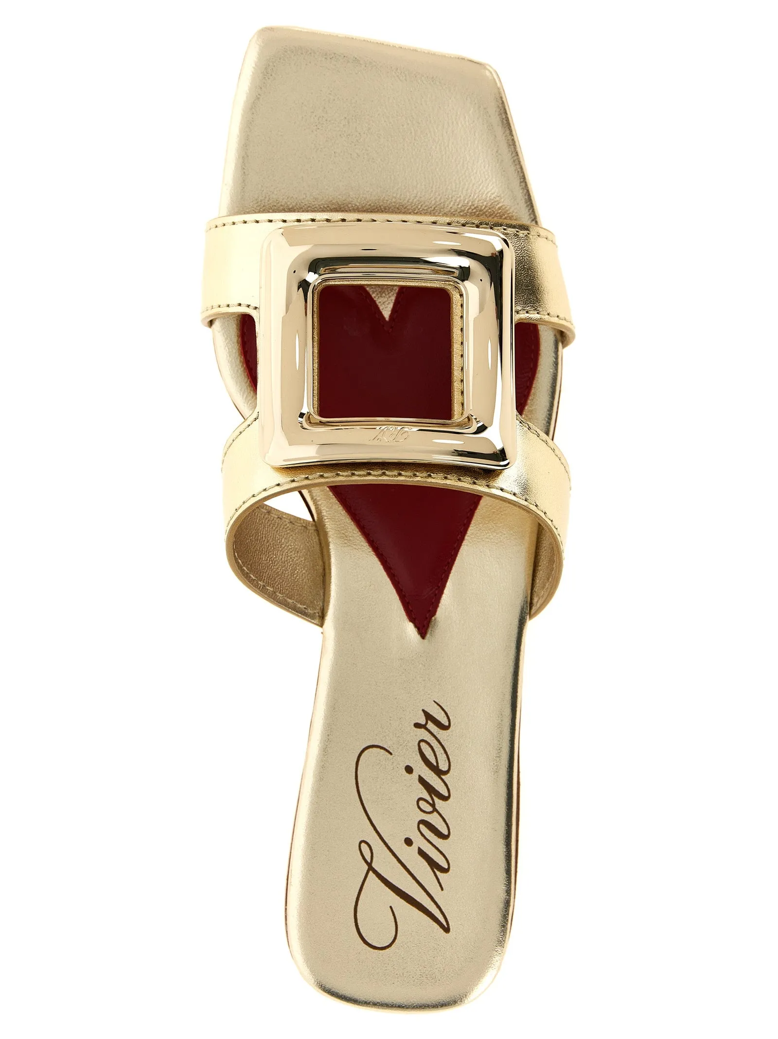 New Metal Buckle Sandals Gold sold by Wanan Luxury product image thumbnail 4