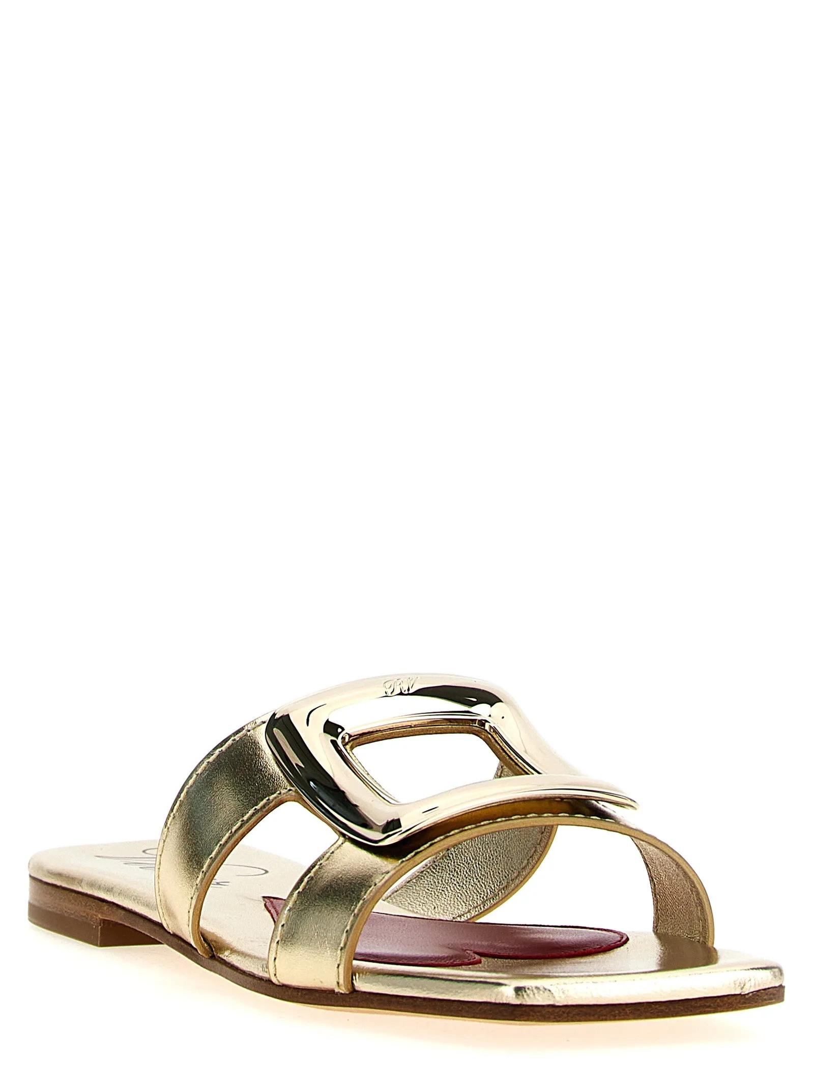 New Metal Buckle Sandals Gold sold by Wanan Luxury product image thumbnail 2