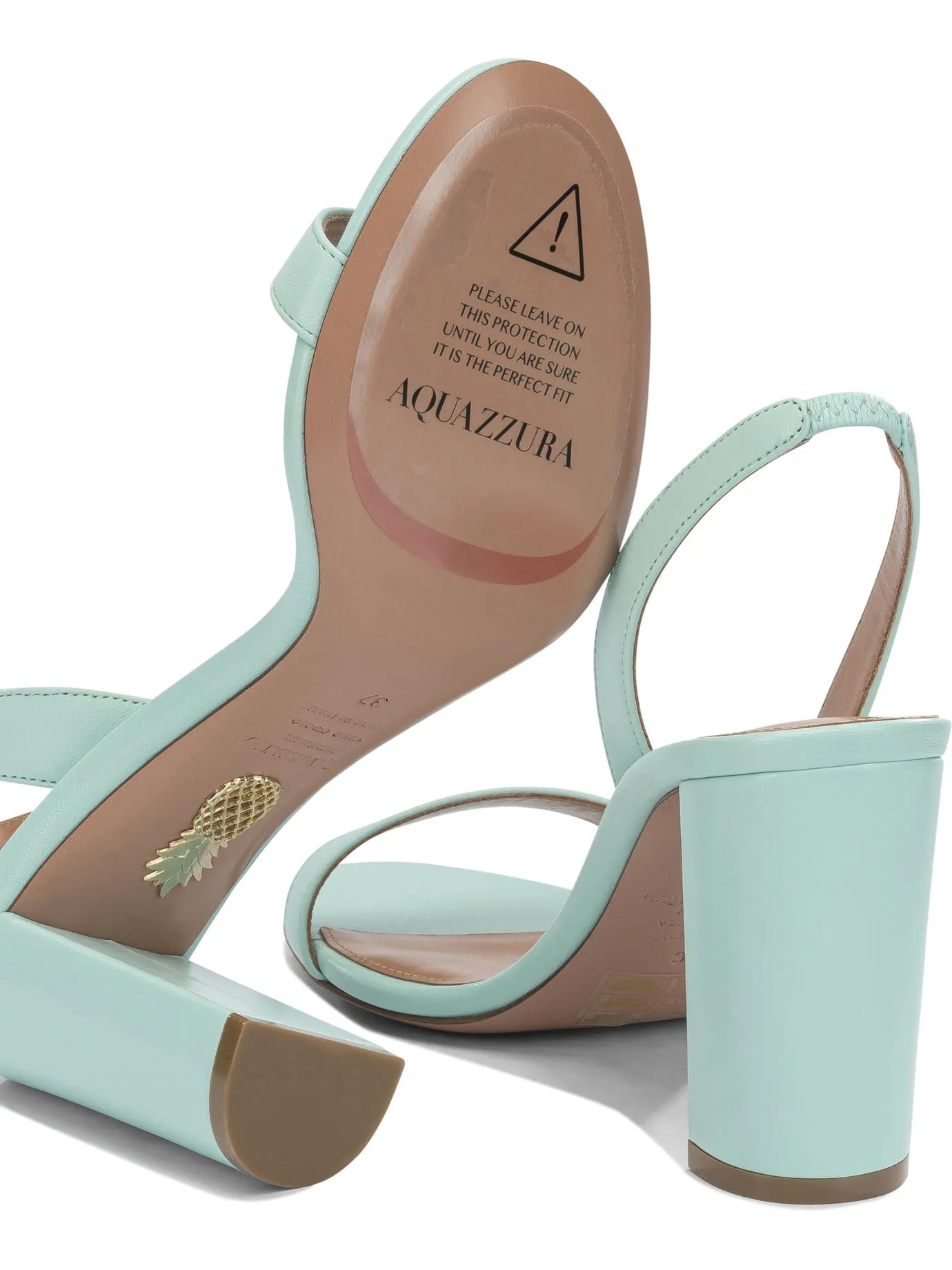 So Nude Block 85mm Sandals Light Blue sold by Wanan Luxury product image thumbnail 5