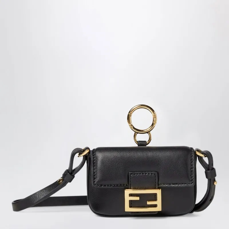 Nano Baguette Charm Black made by Fendi