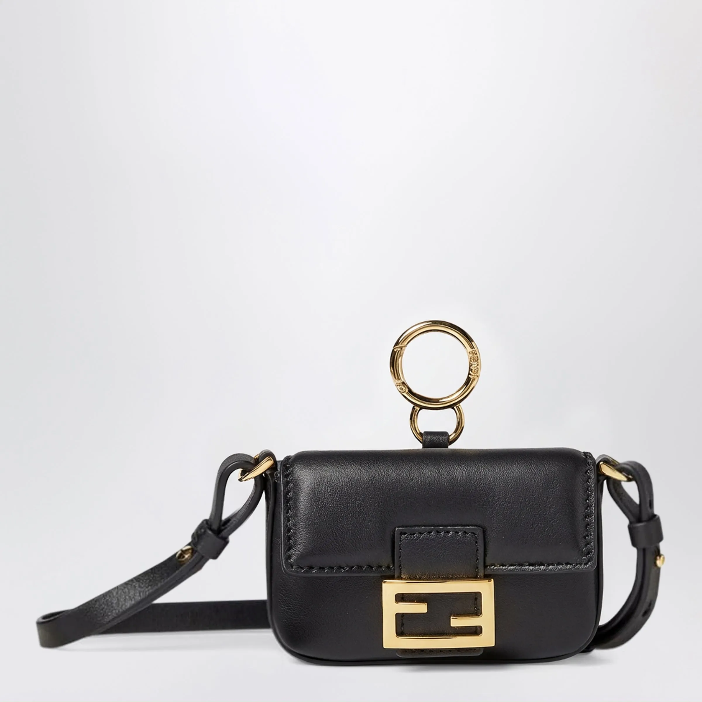 Nano Baguette Charm Black sold by Wanan Luxury