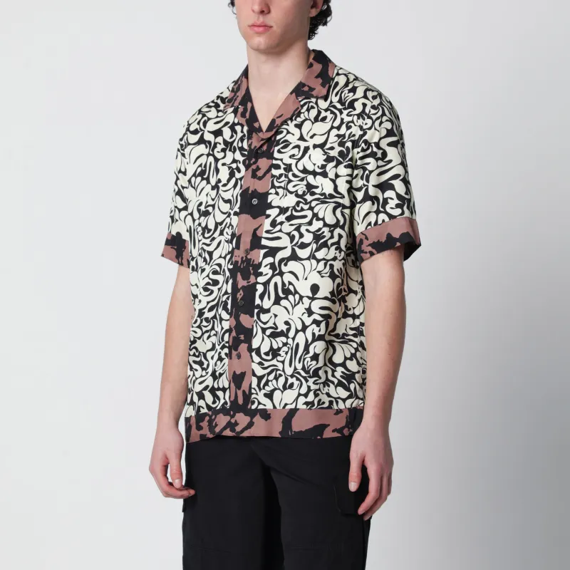 Shirt With Graphic Squiggle Print made by Dries Van Noten