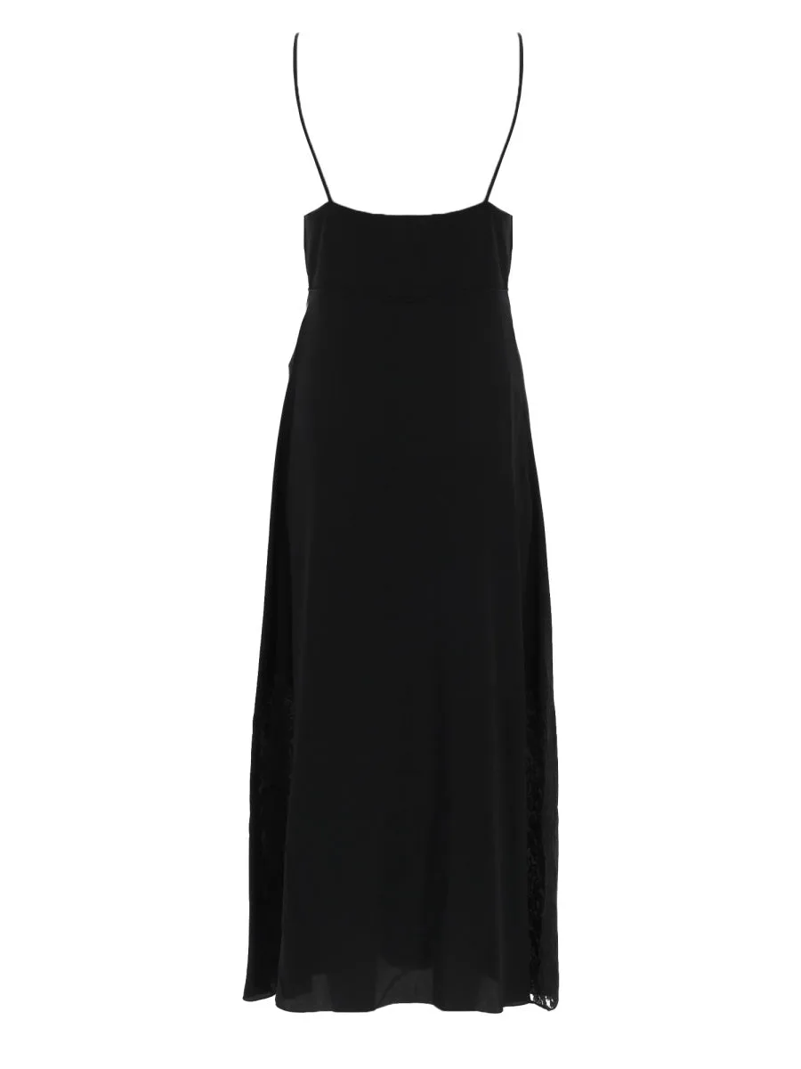 Abito Lungo Con Dettaglio In Pizzo sold by Wanan Luxury product image thumbnail 2