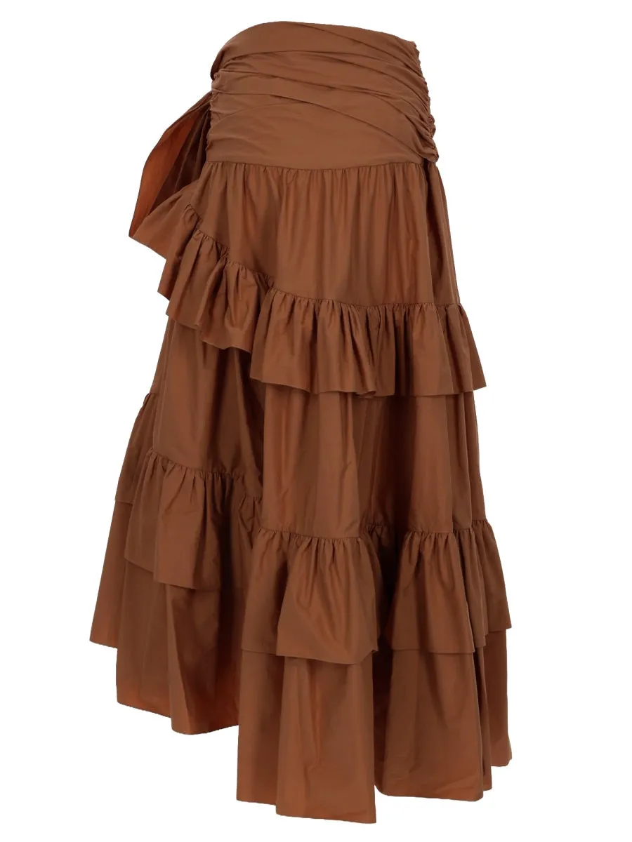 Gonna Lunga Con Volant sold by Wanan Luxury product image thumbnail 2
