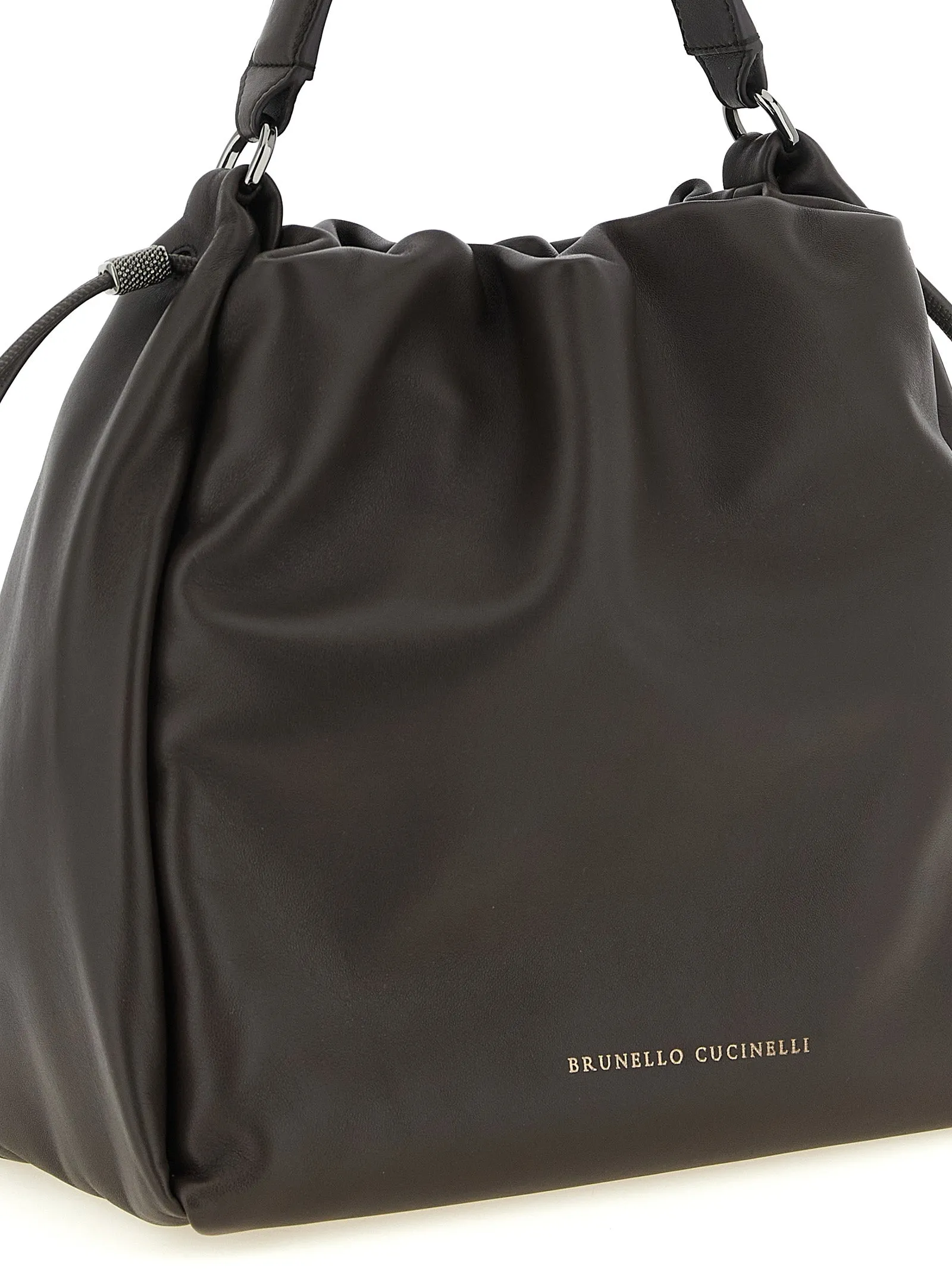 Bucket Mellow Hand Bags Brown sold by Wanan Luxury product image thumbnail 3