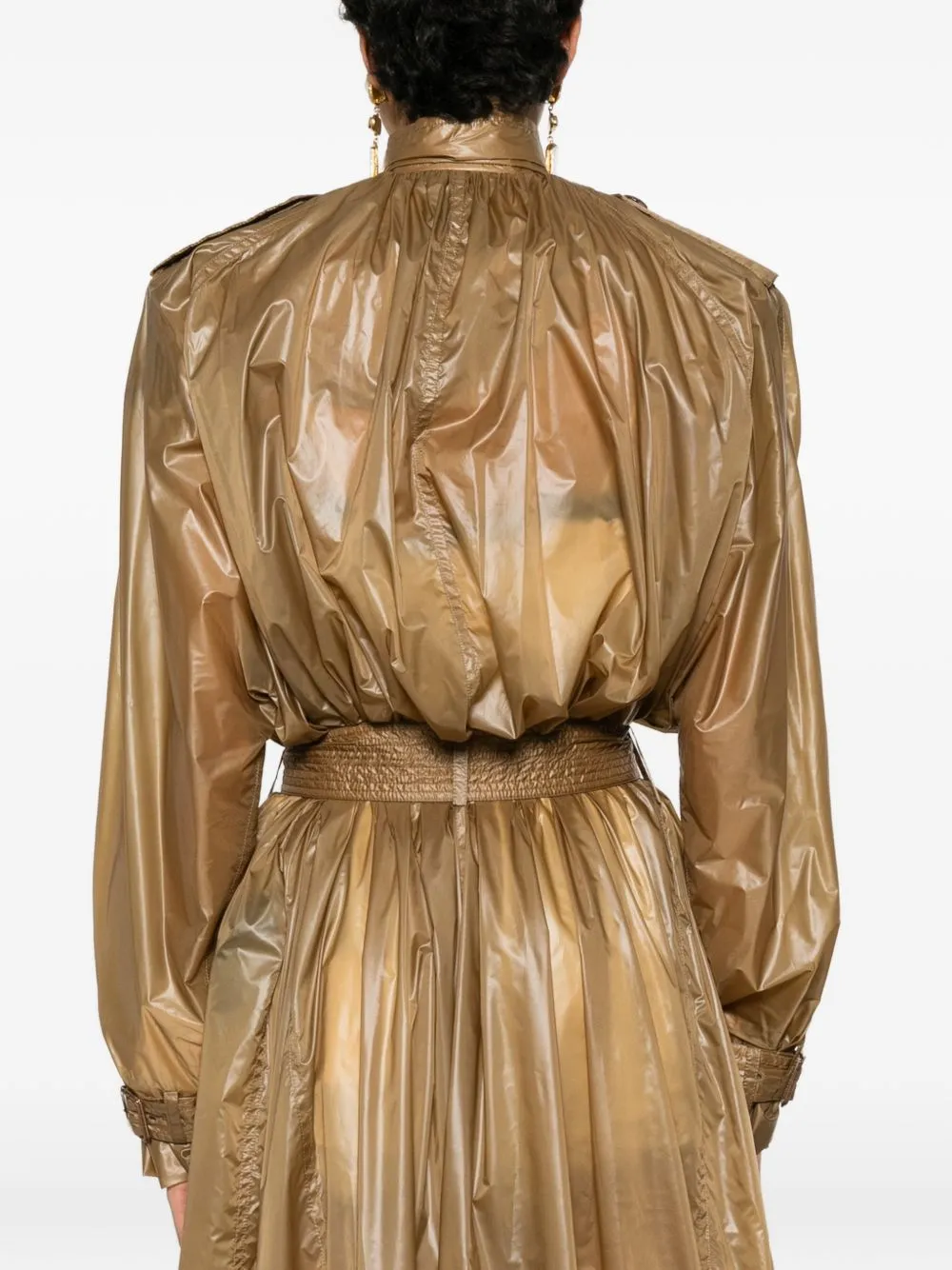Nylon Trench Coat sold by Wanan Luxury product image thumbnail 3