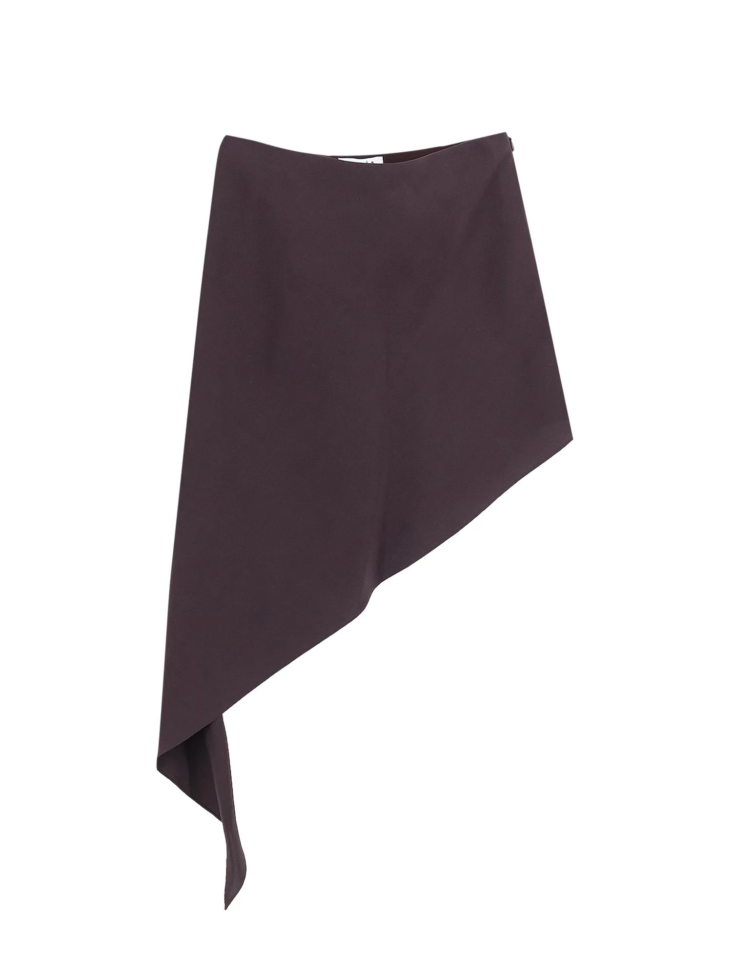 Asymmetric Paper And Viscose Skirt sold by Wanan Luxury