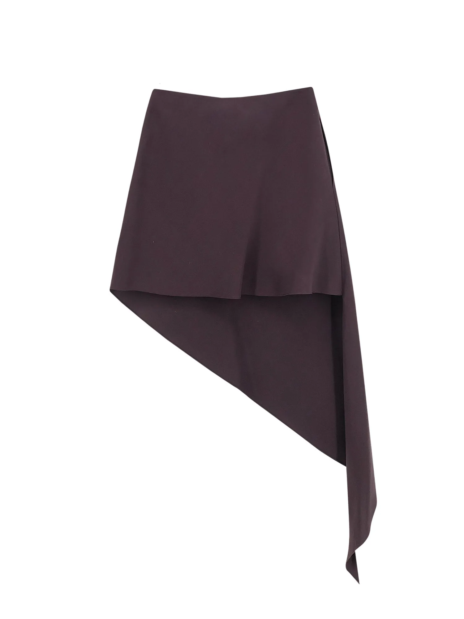 Asymmetric Paper And Viscose Skirt sold by Wanan Luxury product image thumbnail 2